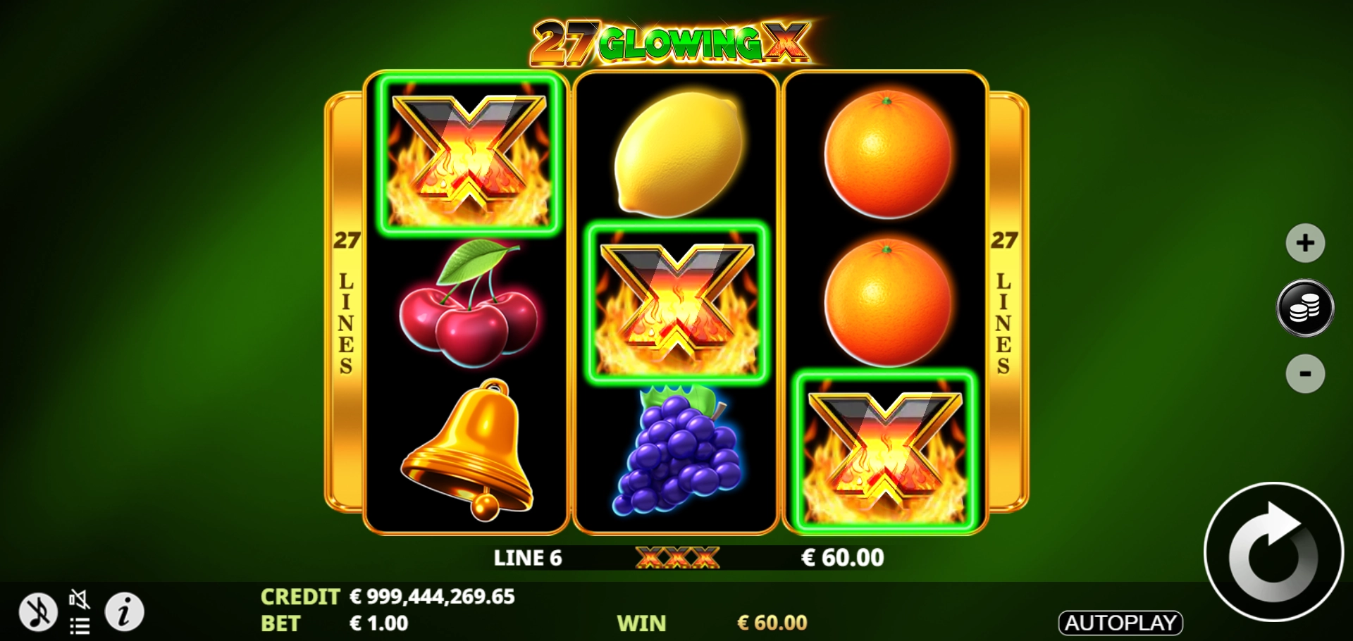 Glowing X artwork for 27 Glowing X